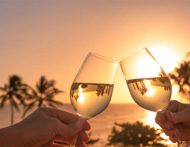 The Tropical Sunset Romance